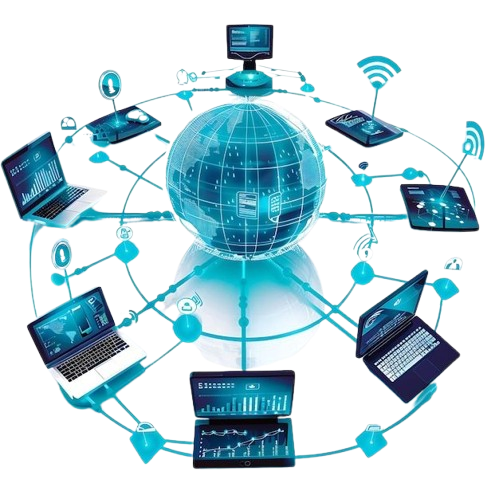 global network of connected devices technology and communication concept premium ai generated image removebg preview